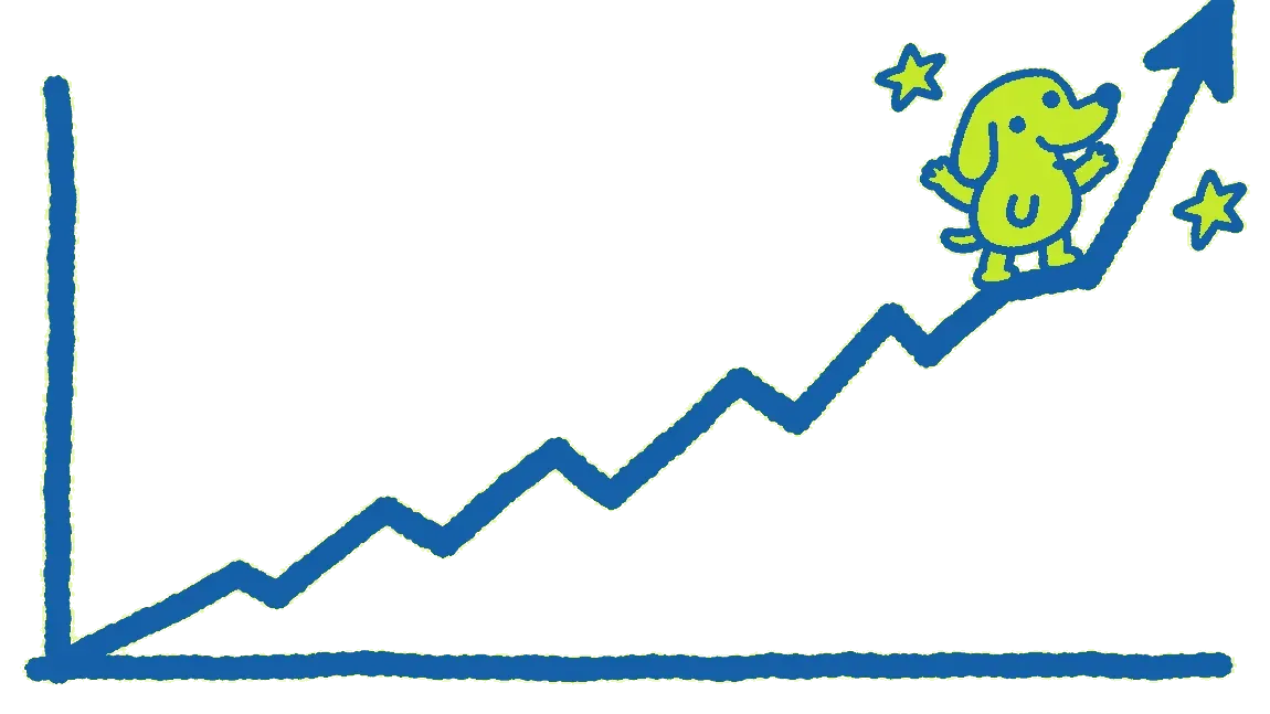 Doug's own drawing of the chart